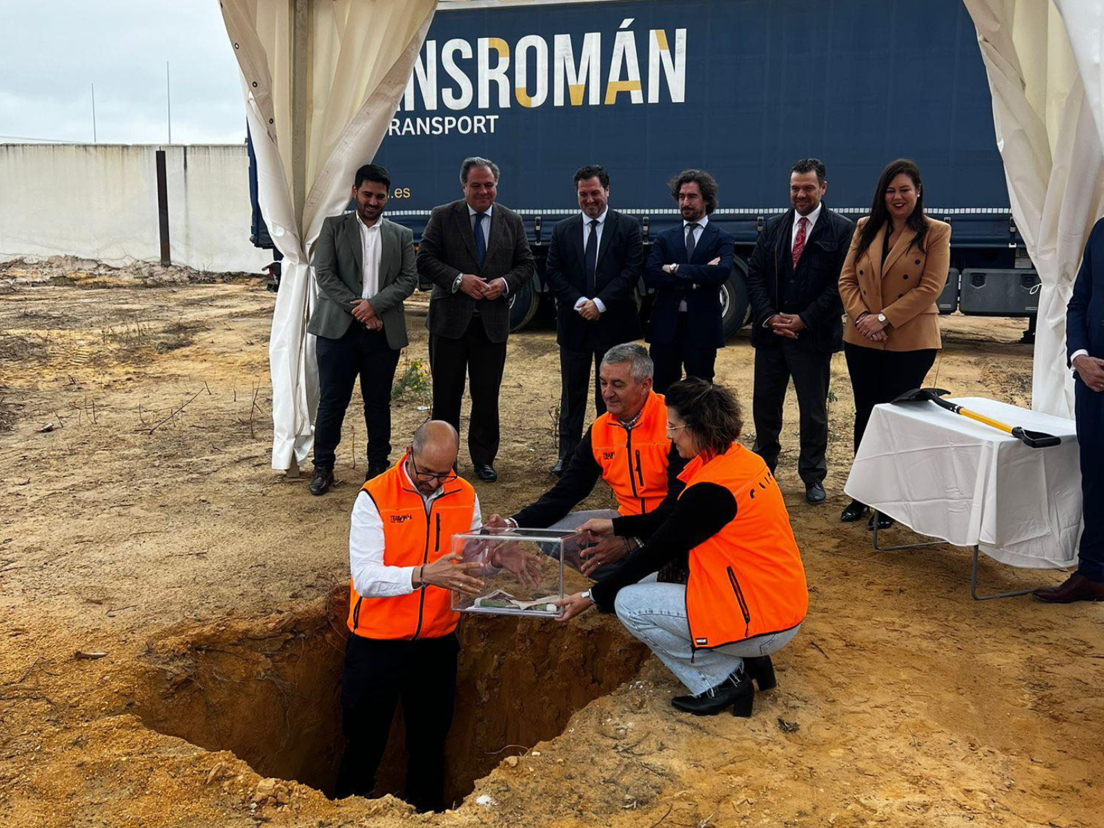 Transroman impulsa el desarrollo logistico en Huelva con la ampliacion de su centro en La Palma del Condado